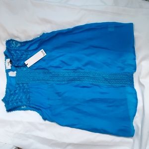 Babydoll top with lace detail💙